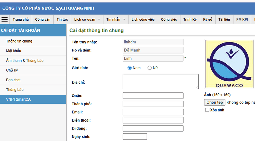 2. Chọn VNPTSmartCA